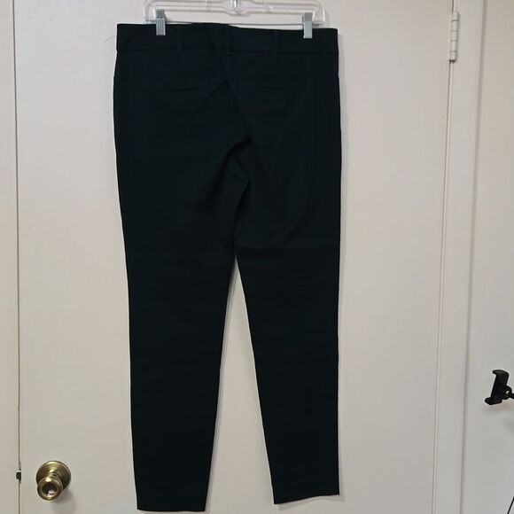 NWT NY&CO The Audrey pant Size 10 Dark Green Slim LEG WOMENS WORK - Picture 6 of 8